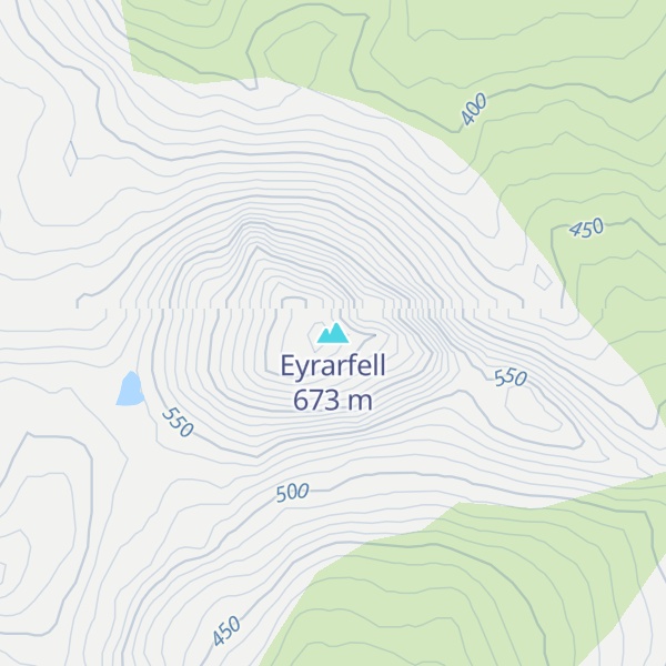 Map of Eyrarfell