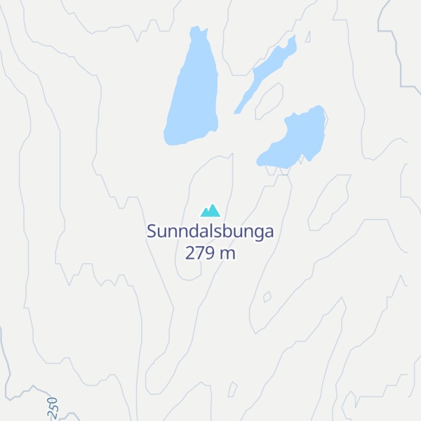 Map of Sunndalsbunga