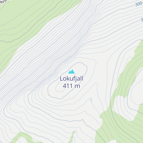 Map of Lokufjall