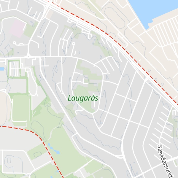 Map of Laugarás