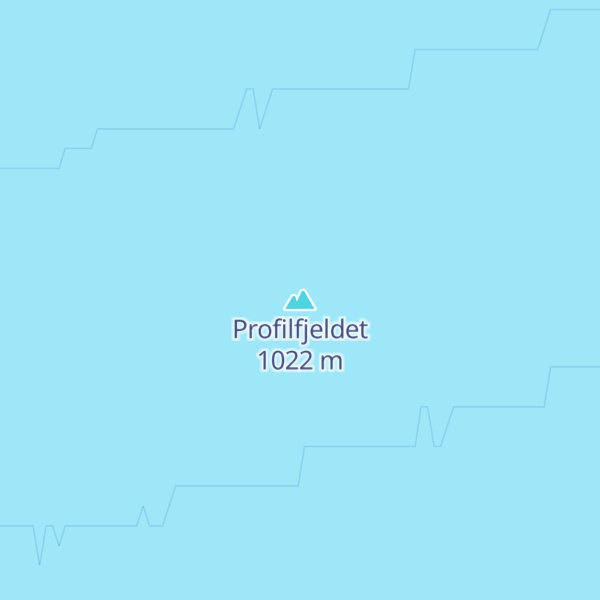 Map of Profilfjeldet