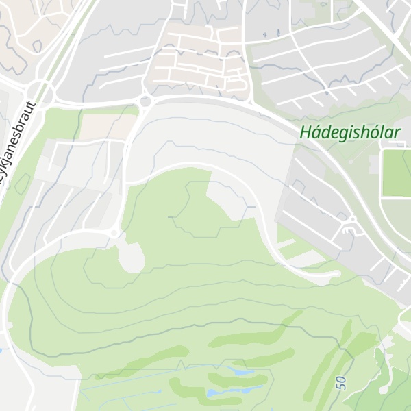 Map of Hnoðraholt