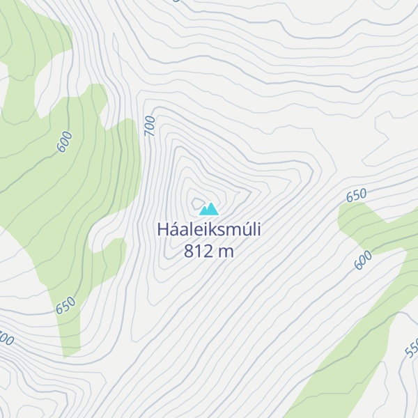 Map of Háaleiksmúli
