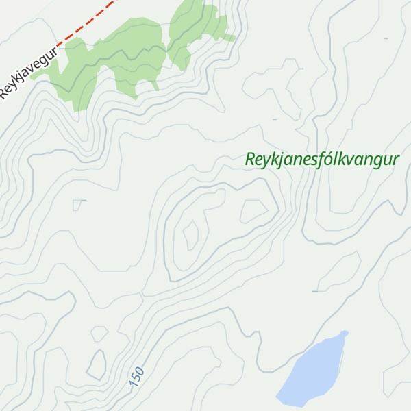 Map of Undirhlíðar