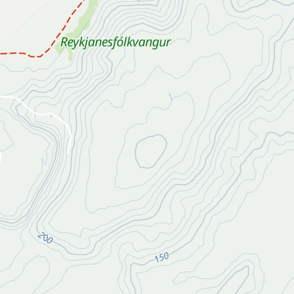 Map of Háuhnúkar