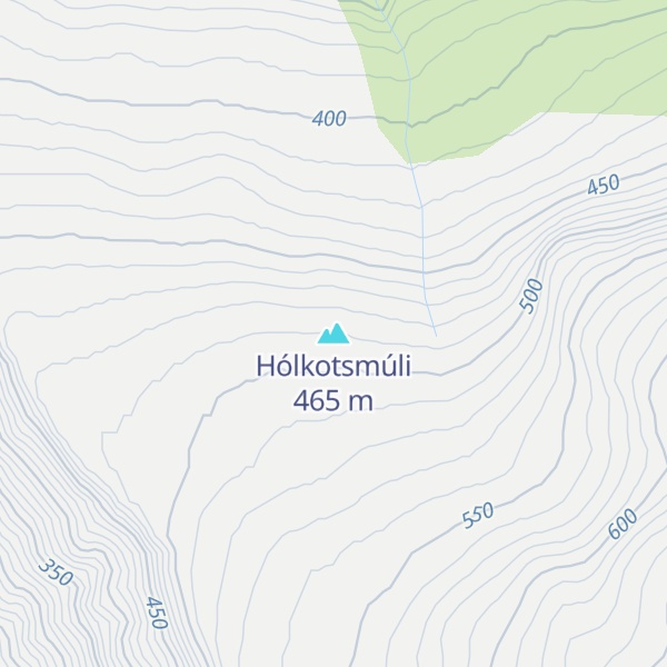 Map of Hólkotsmúli