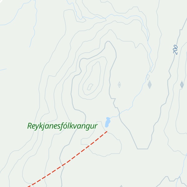 Map of Litla-Lambafell