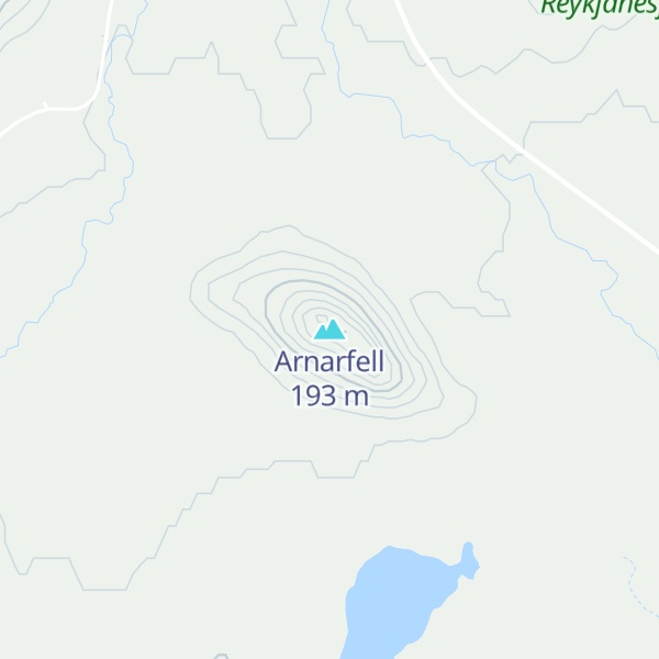 Map of Arnarfell