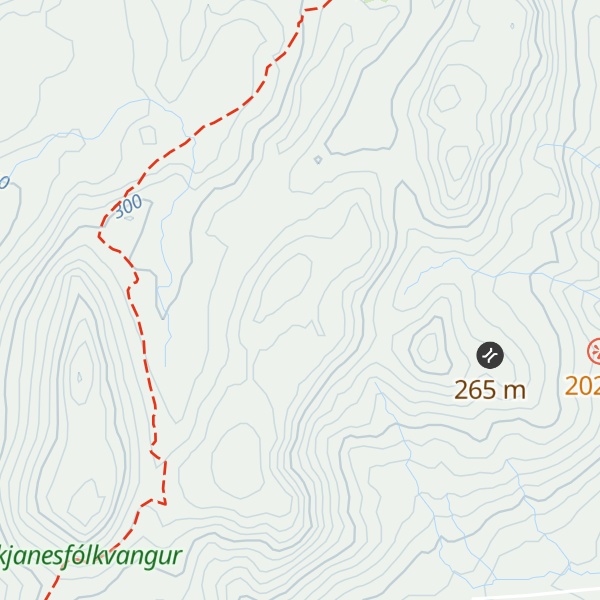 Map of Hverafjall