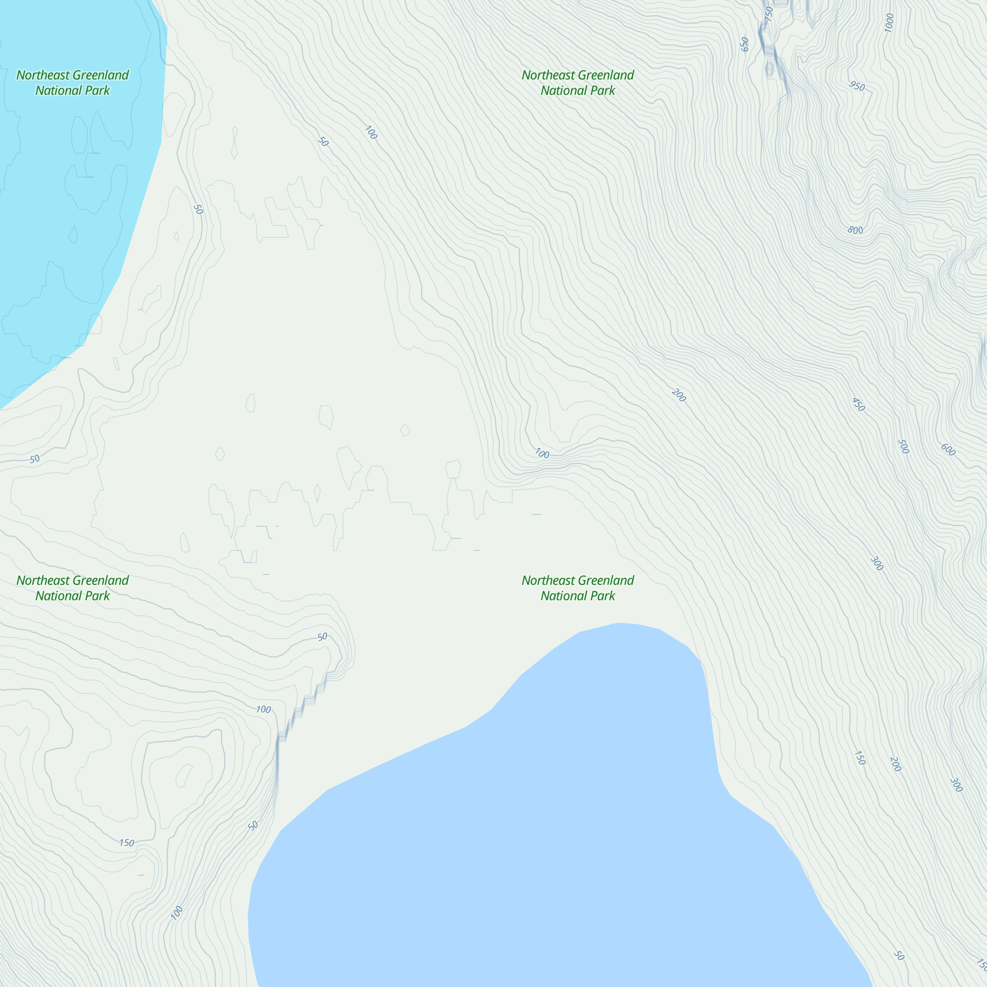 Bundhytten i Tyrolerfjorden map