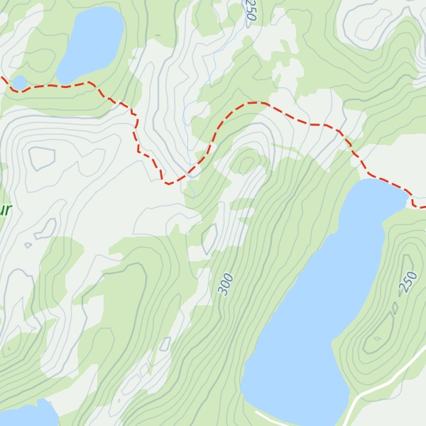 Map of Grænavatnseggjar