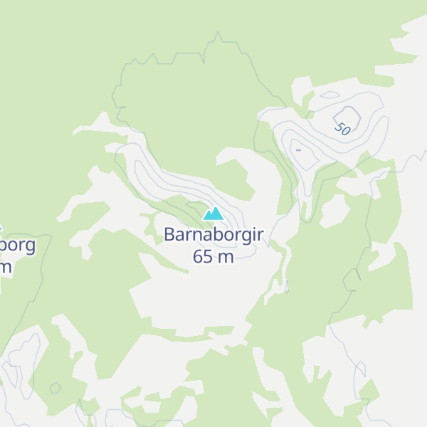 Map of Barnaborgir