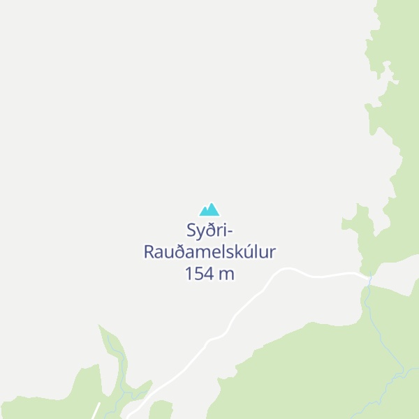 Map of Syðri-Rauðamelskúlur