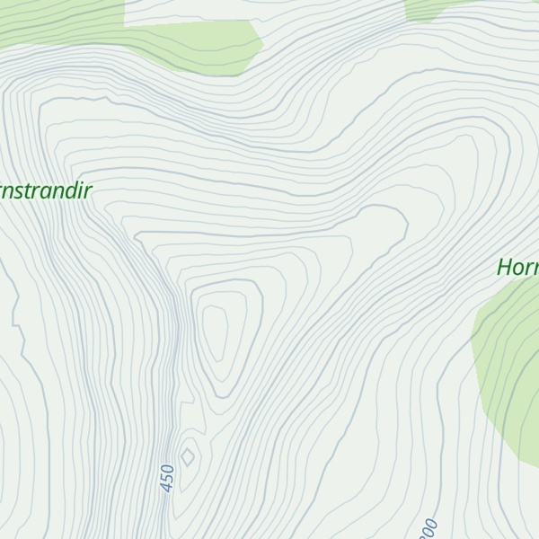 Map of Dögunarfell