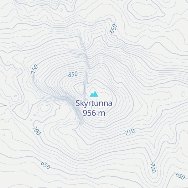 Map of Skyrtunna