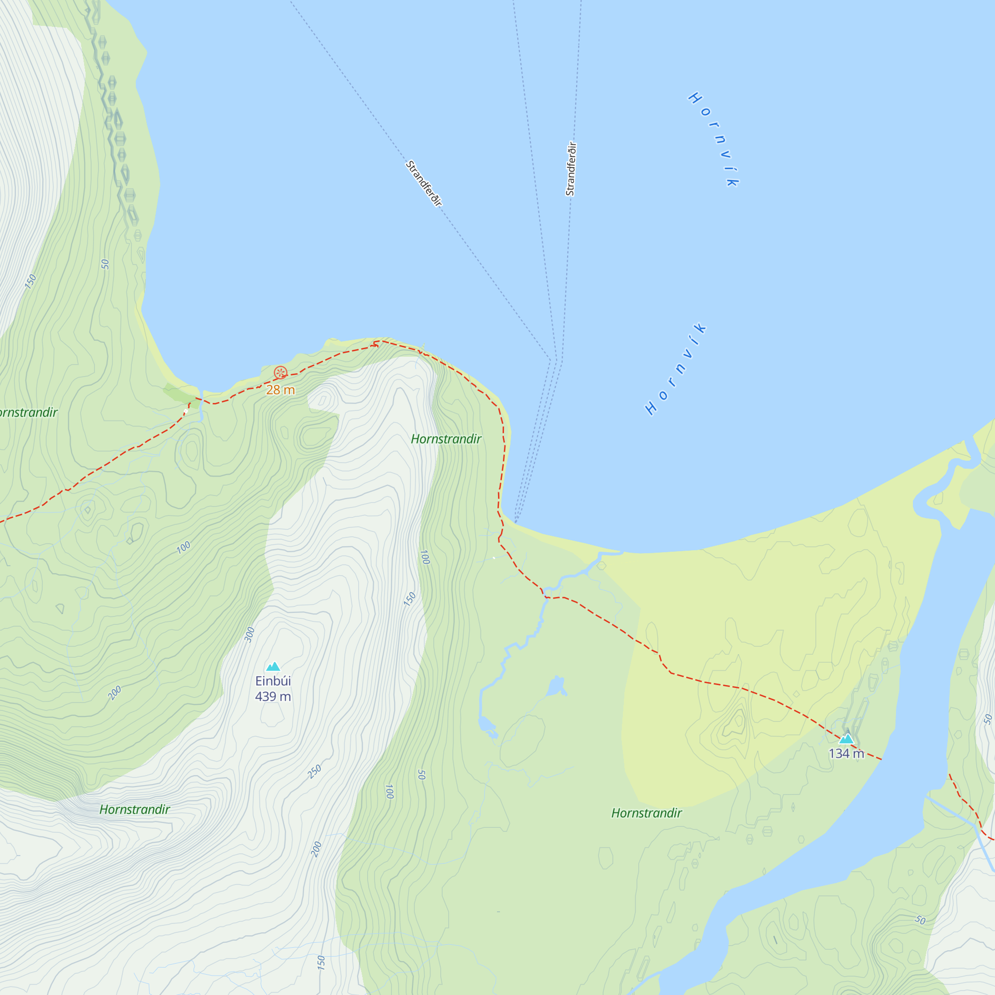 Höfn map