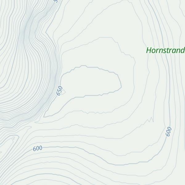 Map of Hafnarfjall