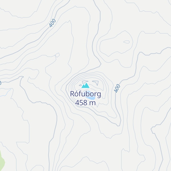 Map of Rófuborg
