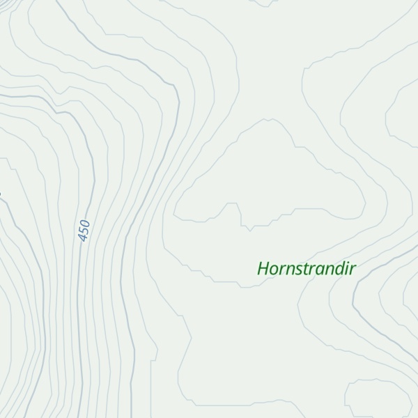 Map of Svínafell