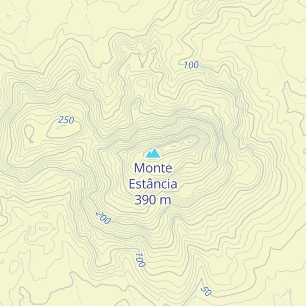 Map of Monte Estância