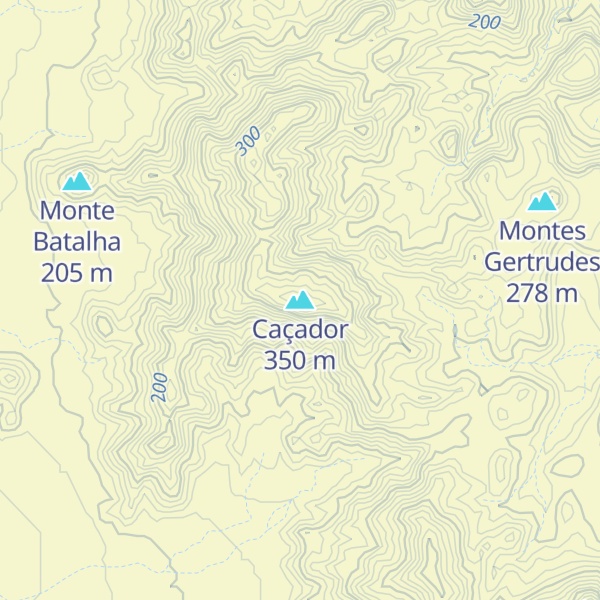 Map of Caçador