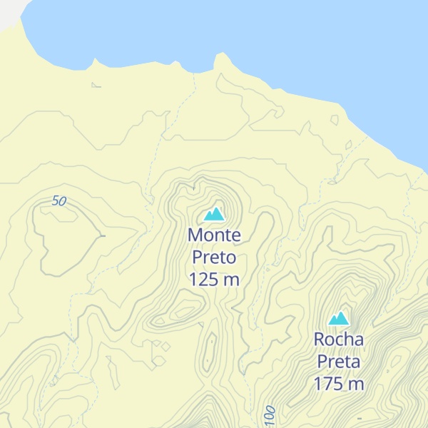 Map of Monte Preto