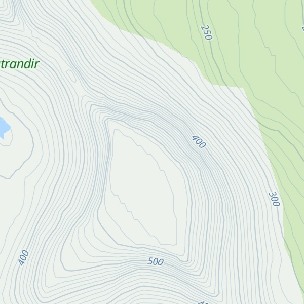 Map of Hvannadalshorn