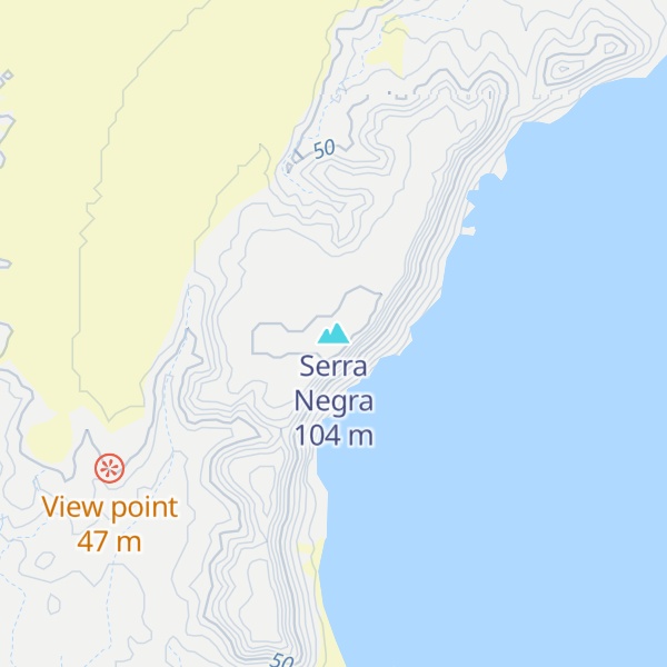 Map of Serra Negra