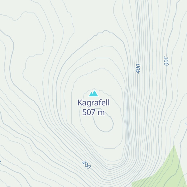 Map of Kagrafell