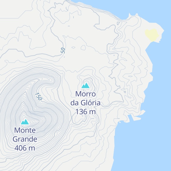 Map of Morro da Glória
