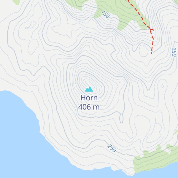 Map of Horn