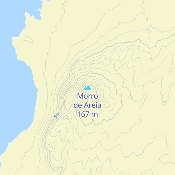 Map of Morro de Areia