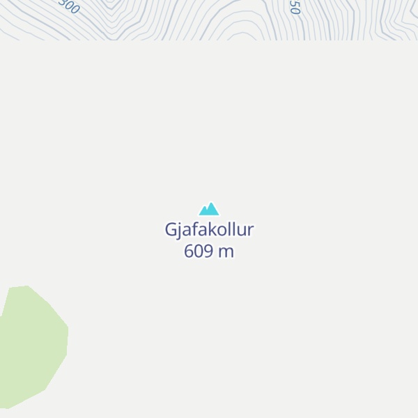 Map of Gjafakollur