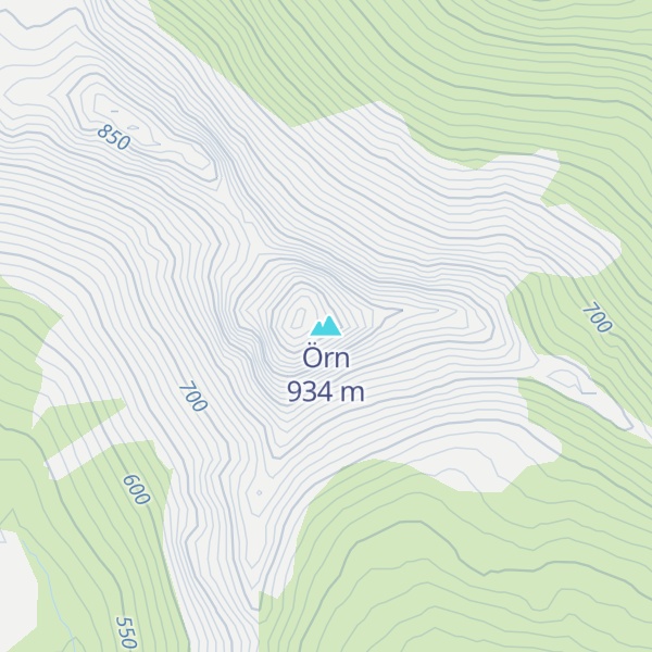 Map of Örn