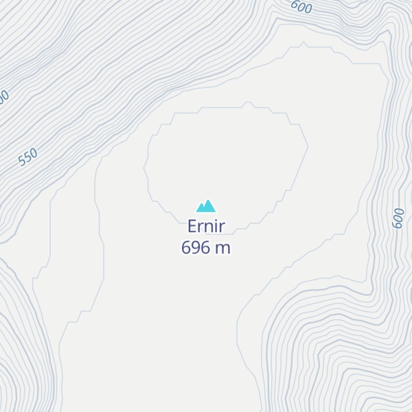 Map of Ernir