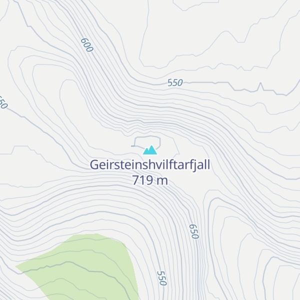 Map of Geirsteinshvilftarfjall