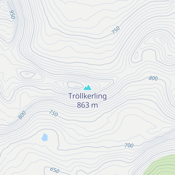 Map of Tröllkerling