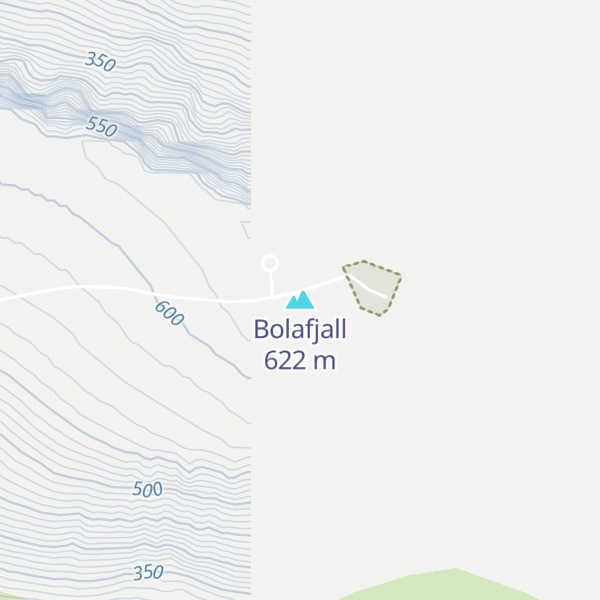 Map of Bolafjall
