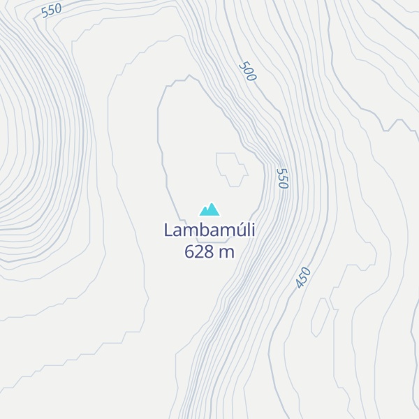 Map of Lambamúli