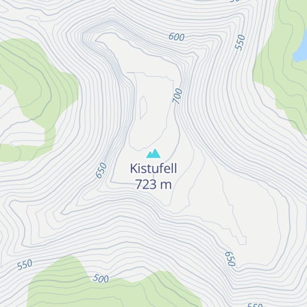 Map of Kistufell