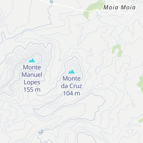 Map of Monte da Cruz
