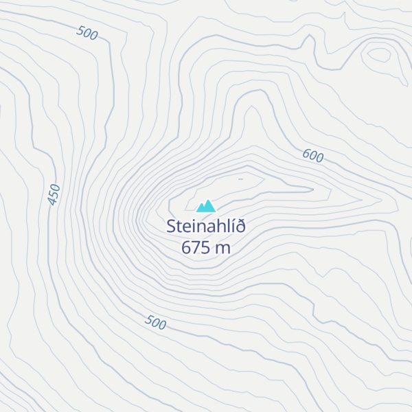 Map of Steinahlíð