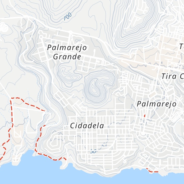 Map of Monte Vermelho