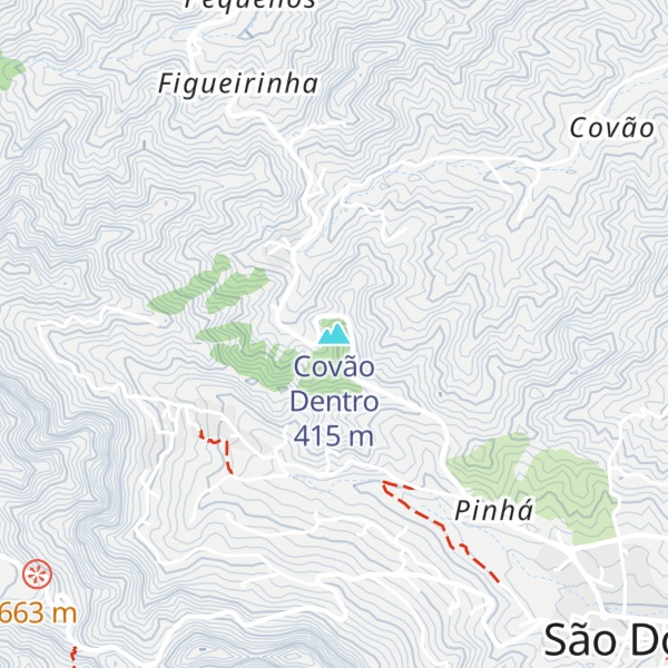 Map of Covão Dentro