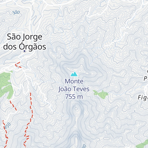 Map of Monte João Teves
