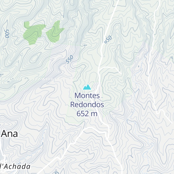 Map of Montes Redondos