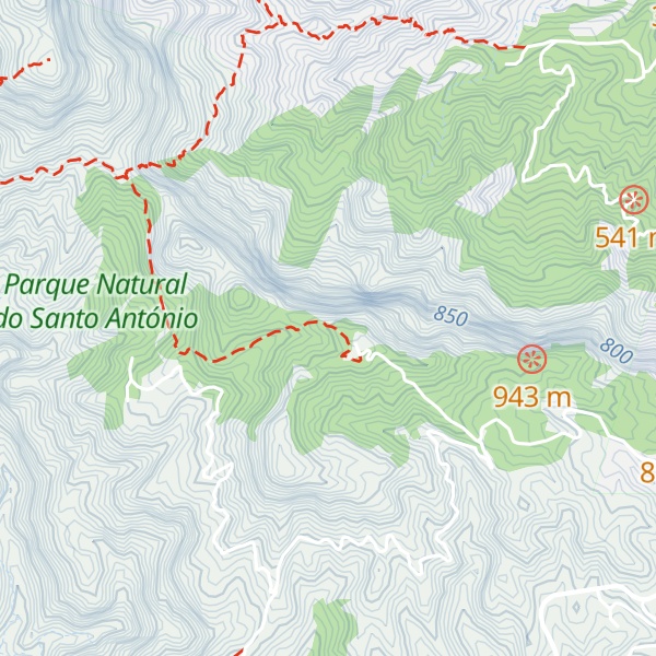Map of Monte Tchota