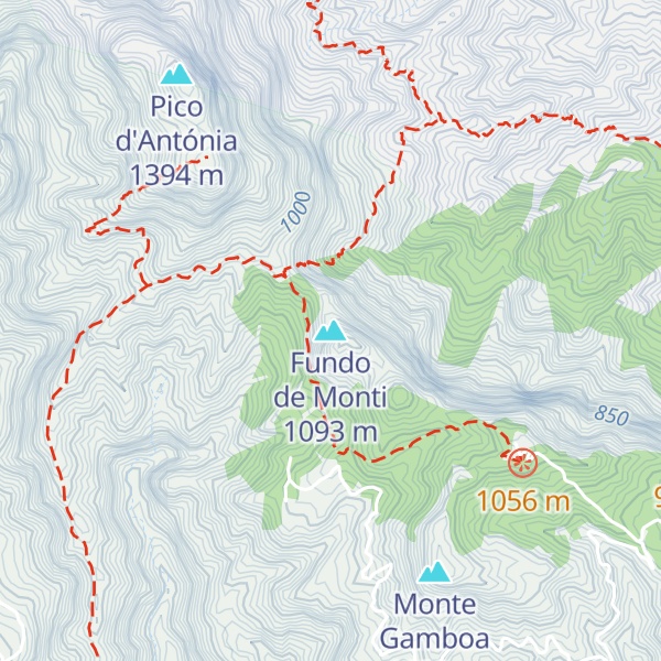 Map of Fundo de Monti