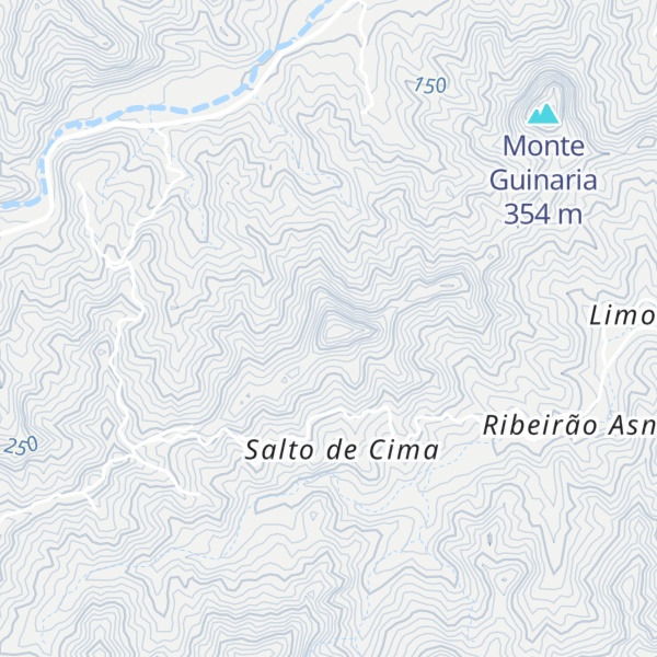 Map of Monte Domingo