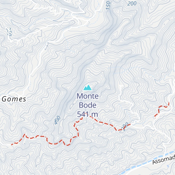 Map of Monte Bode